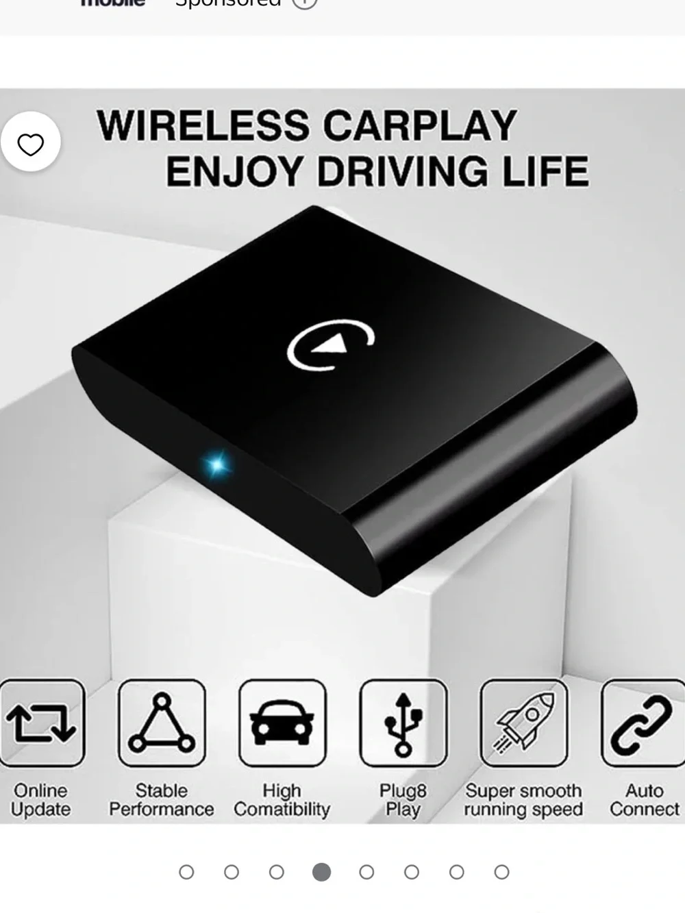 iPhone Wireless CarPlay Dongle
